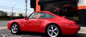Fuchs wheels 911 Red Porsche